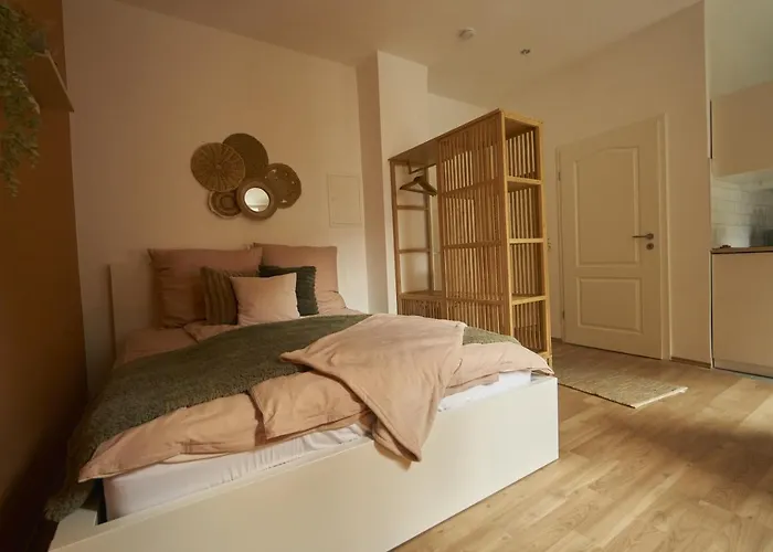 Apartamento Coole Altbau-we 1-zkb Terrasse Zentrum *